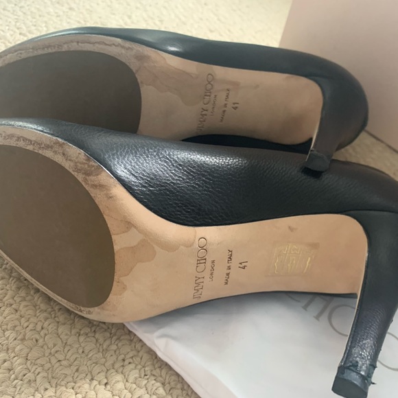 Jimmy Choo Mendez black Bootie Calf Leather size 41 - Picture 4 of 8